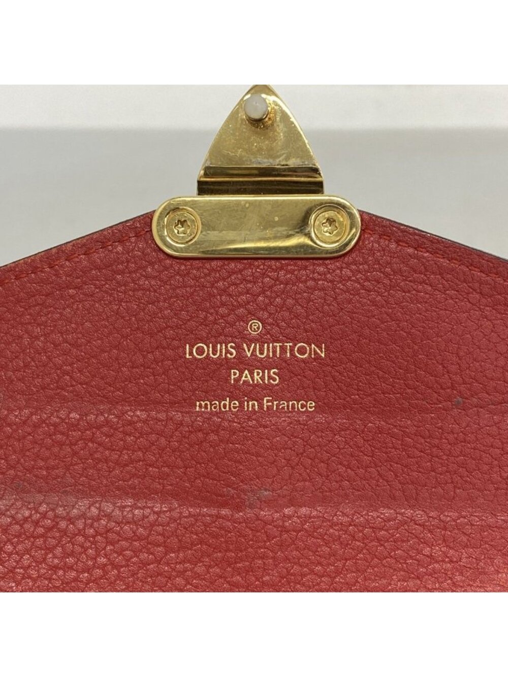 Louis Vuitton Wallet Monogram Portefeuille Pallas Brown Cerise - Picture 4 of 10
